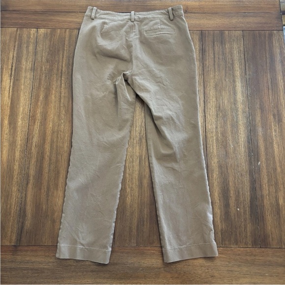 Lauren Ralph Lauren Women's Caitlin Brown Chino Pants, Size 2P - Picture 4 of 9
